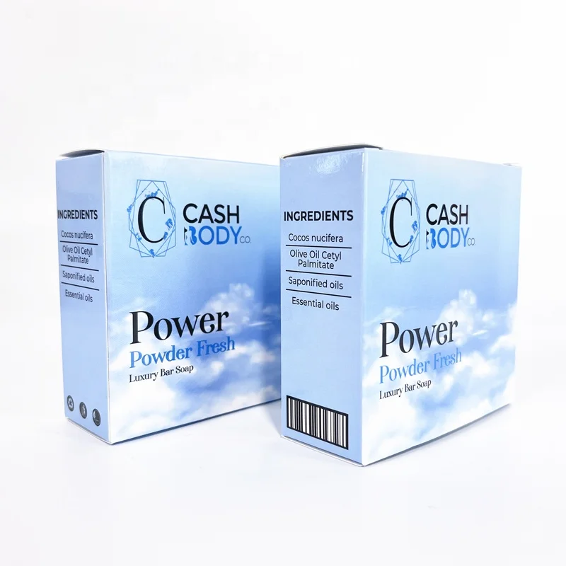 Custom  handmade soap rose flower gift packaging paper box with display window soap box