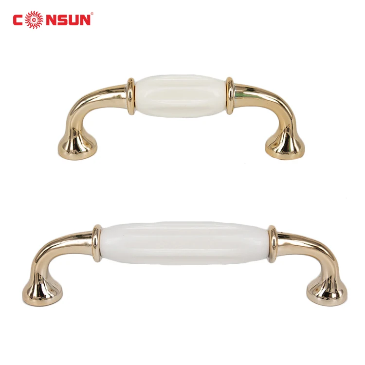 Best Price Country Style Plastic Wardrobe Drawer Pull Handle, Kitchen Cabinet Door Furniture Handle