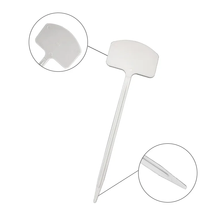 Custom Made Waterproof Plant Name Tag Eco-friendly Garden Plant Label Plastic Gardening Stakes