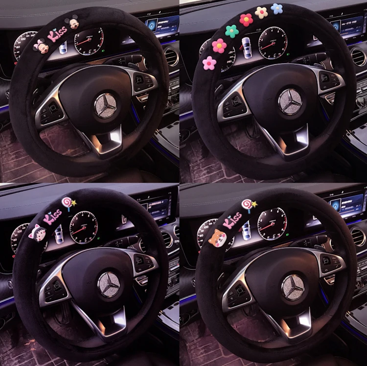 
Wholesales OEM Custom High Quality Silicone Steering Wheel Cover 