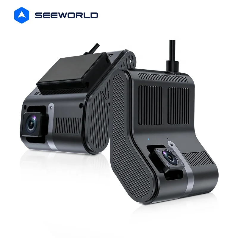Hot Selling Auto 4G Lte Car Truck Vehicle Dashcam Dual Camera With GPS Tracker APP
