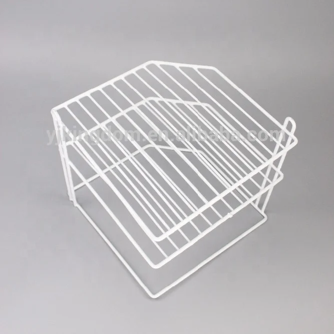 oem 549-90B homewares 3-tier white wire kitchen corner shelf