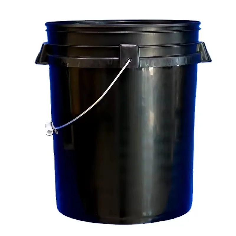 Прямая поставка с завода 30 л галлонов пластиковое ведро на черное стену из настоящего камня краска для внешней стены