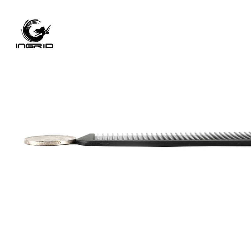 High Quality Professional Salon Hairdressing Antistatic Carbon Fiber Comb For Barber Hair Cutting