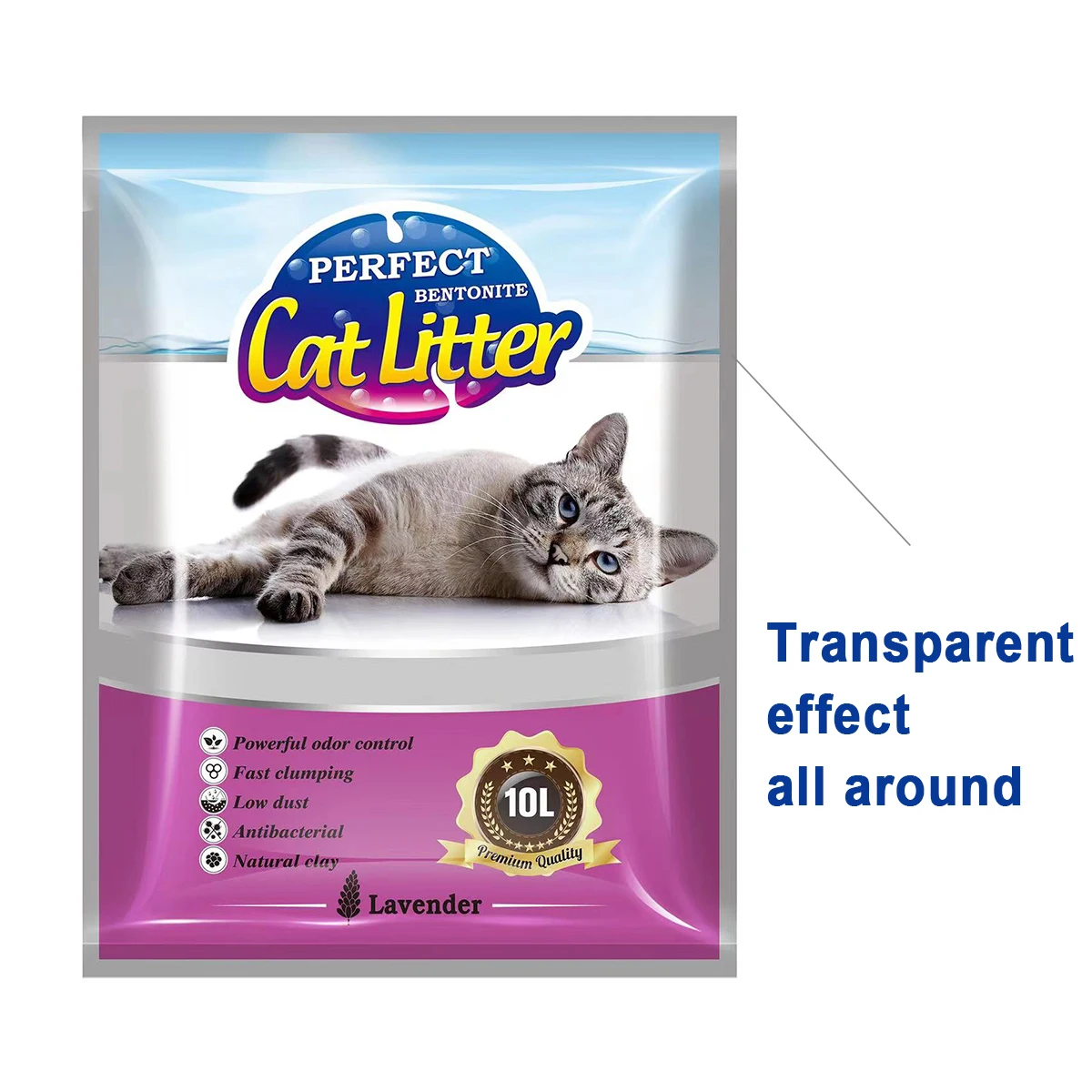 Бентонитовый наполнитель для кошачьего туалета Лучшая цена песок cat10L/8 кг лаванда Арена санитария