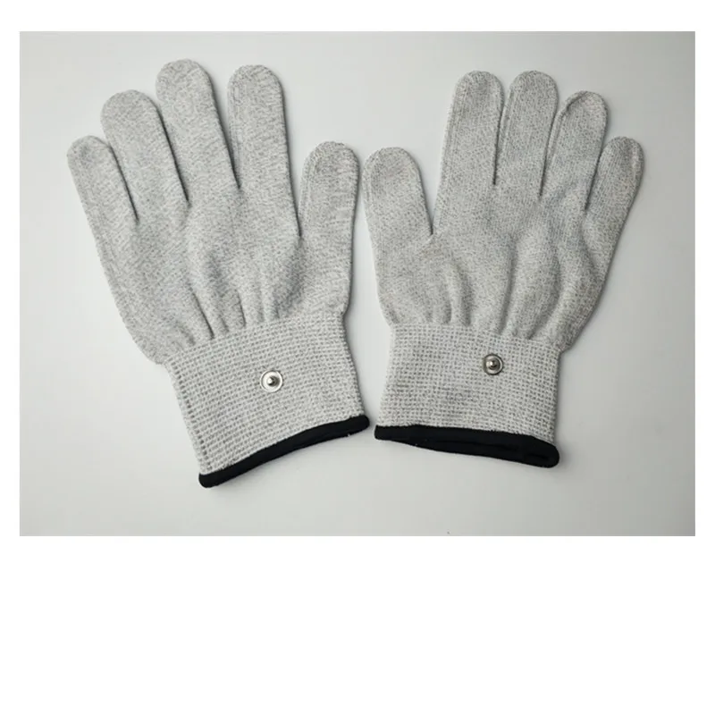 Health conductive stimulation tens unit gloves for physiotherapy hand massage