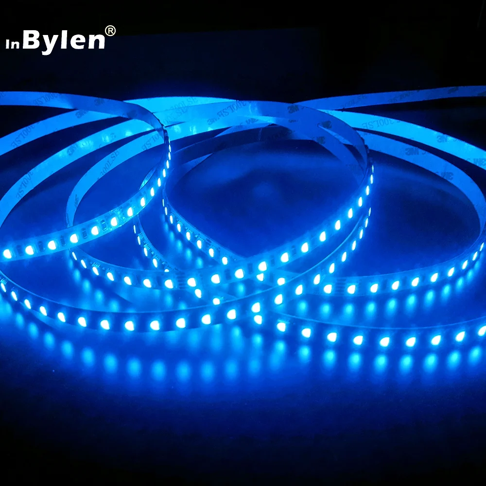 Hot-sale 55.55mm cutting 7 Leds per set 18 pixels RGBW LED strip DC 24V 16.8W RGBW 4040 126Leds IP 65 IP67 IP68 rgbw strip