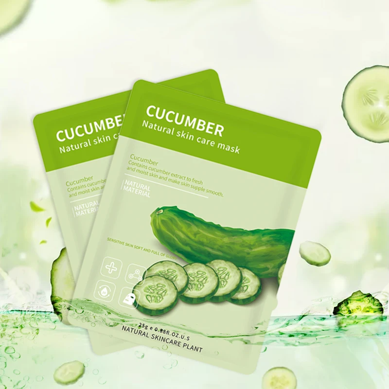 
Private Custom Label Deep cleansing Moisturizes Skin Natural Fruit Sheet Mask for All Skin Types 