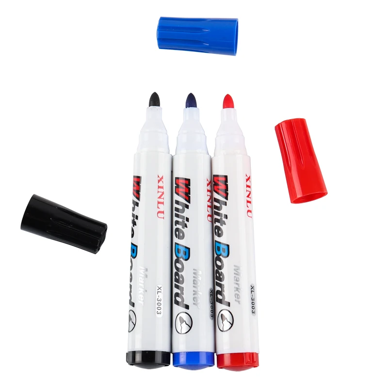 Erasable whiteboard pen White children marker pen teaching tools big head pen office supplies advertising Logo customization