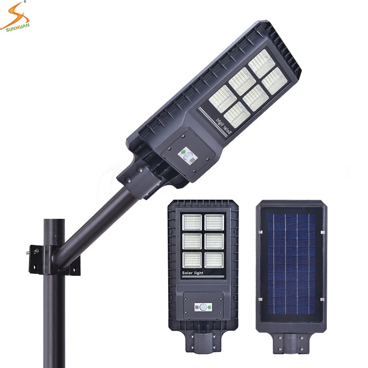 Ip65 Outdoor Waterproof All In One Solar Street Lamp Integrated Led Solar Street Light With Motion Sensor