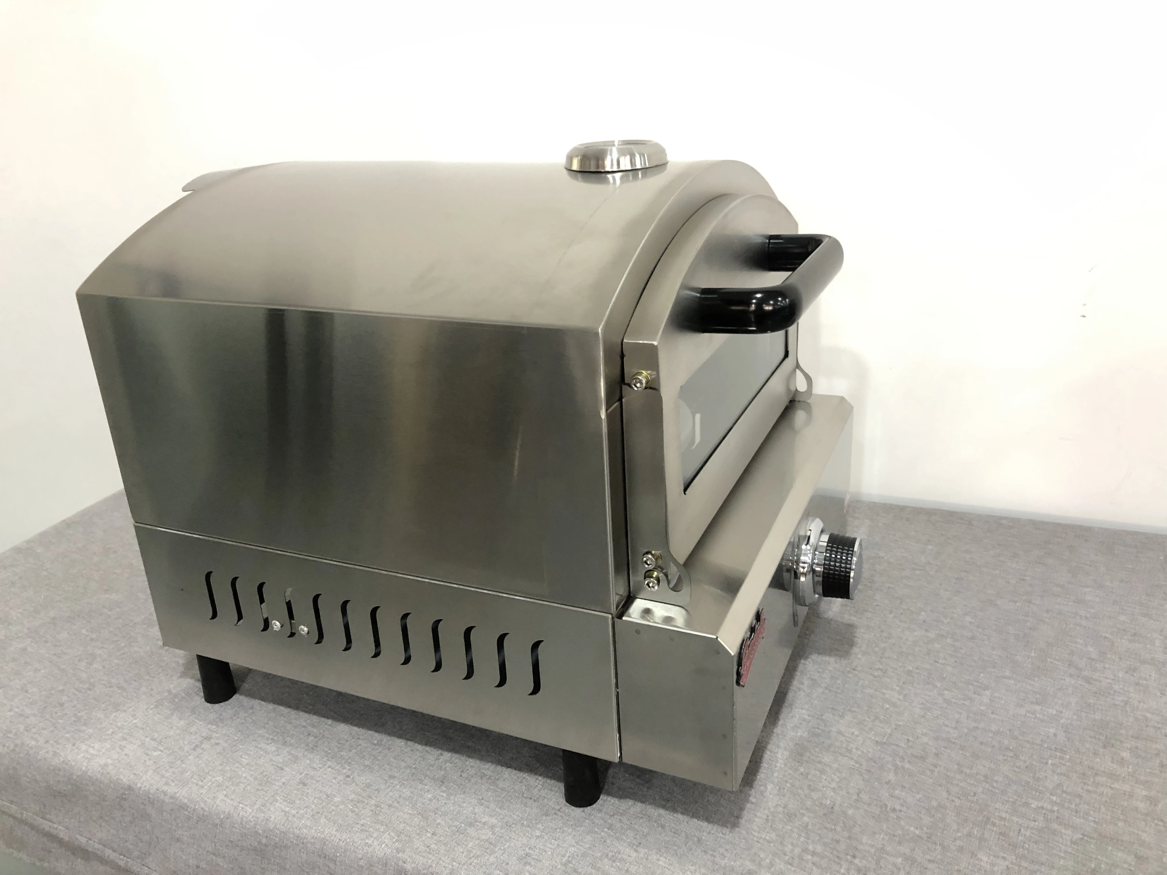 12 inch Outdoor Stainless steel Gas Pizza Oven for home gas Pizza Maker