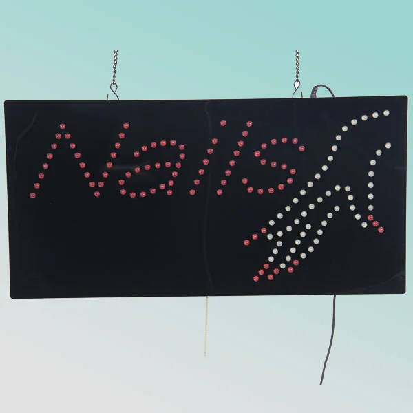 Acrylic 60X30cm electronic products open closed led signs