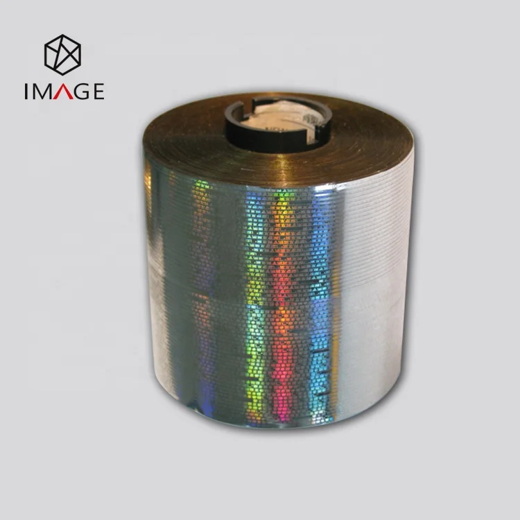 2mm Bopp Tobacco Packaging Hologram Tear Tape with Your Logos & Texts