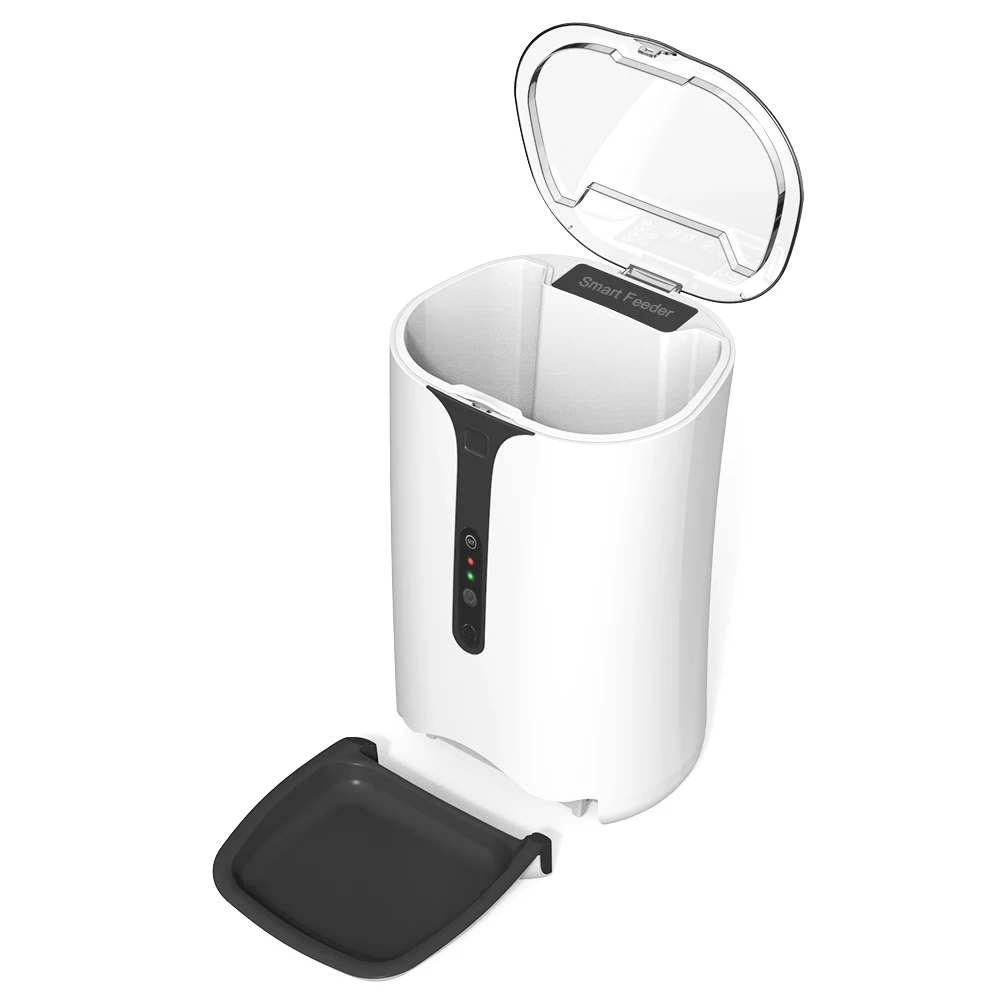 Wholesale Wifi/Video/APP Smart Automatic Dog Cat Pet Feeder Intelligent Electric Puppy Kitty Food Treat Dispenser Feeding Bowl