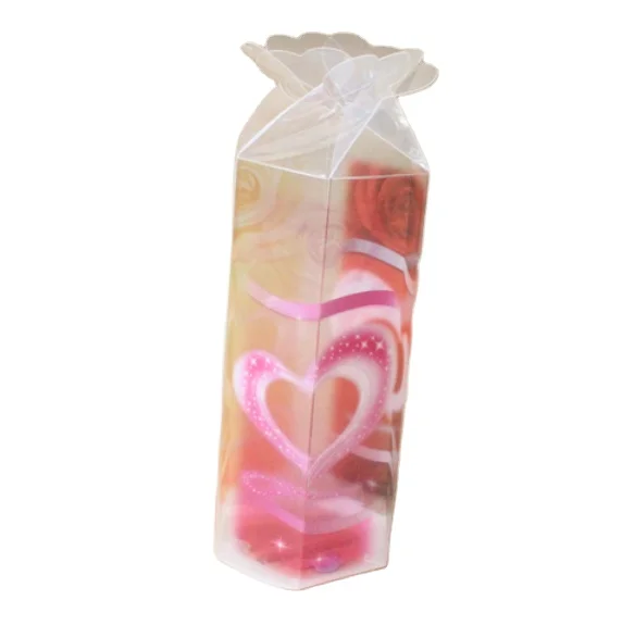 new design popular wedding candies plastic packing boxes