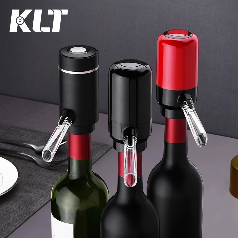 One-touch Dry Battery Electric Automatic Drink Wine Aerating Pourers