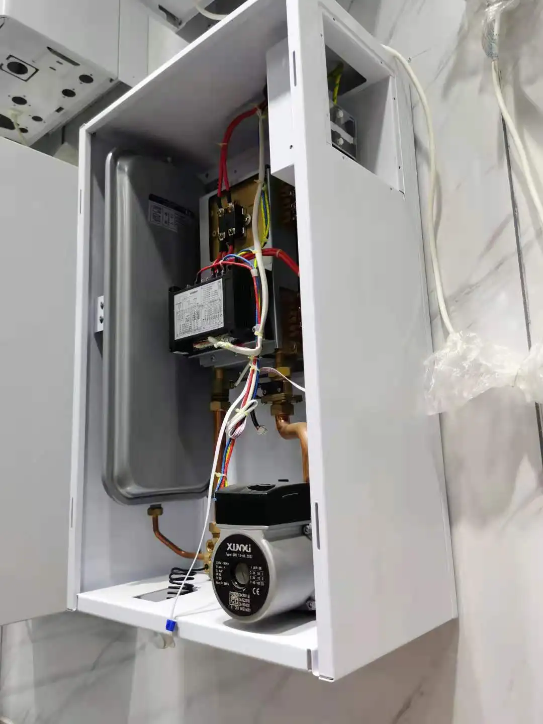 Floor Heating System 12KW Boiler Model 1205R Electric Boiler CKD SKD Cooperation To Turkey Market