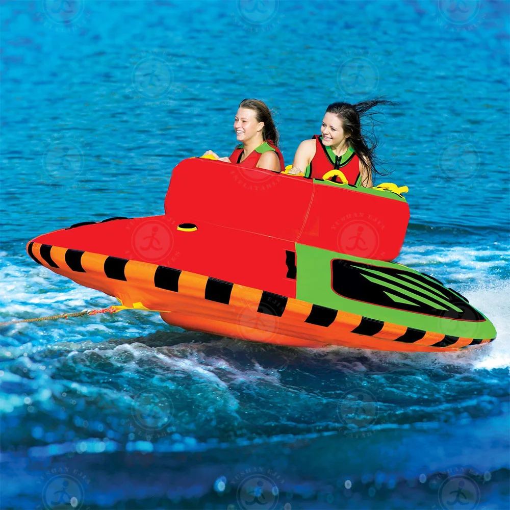 Comfortable Super Mable Water Sport Backrest Boat Ski Inflatable Towable Tube