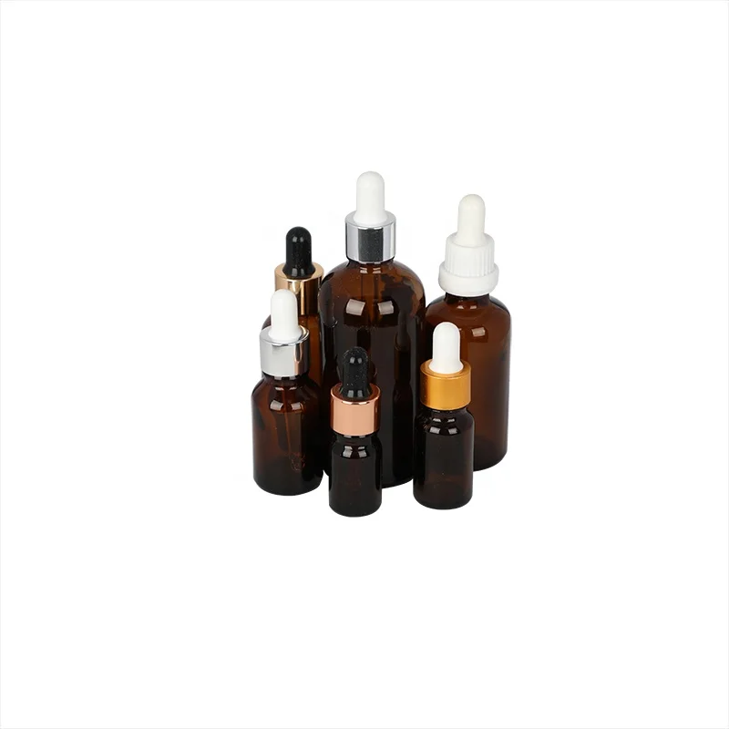 Стеклянный флакон-капельница для эфирного масла и парфюма