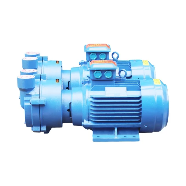 Промышленный вакуумный насос с кольцом для воды вращающаяся лопасть химический