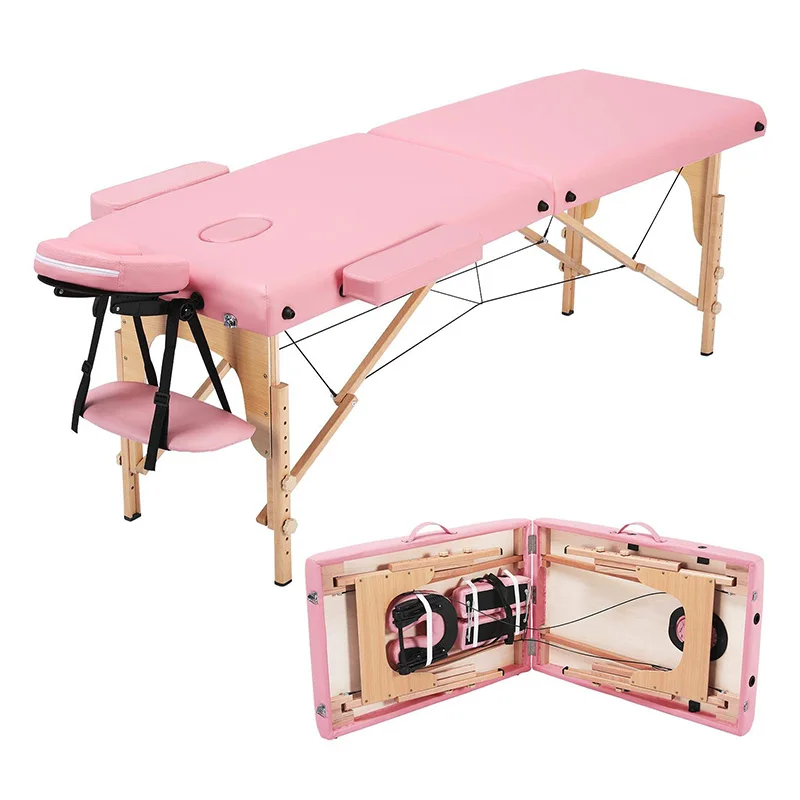 
Commercial Salon Tattoo Folding Table Legs Furniture Nugabest Furniture High End Luxury Massage Beds Table Portable 
