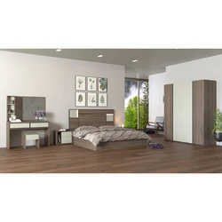 Guangdong MDF деревянный комплект для спальни, дешевые наборы мебели для квартиры