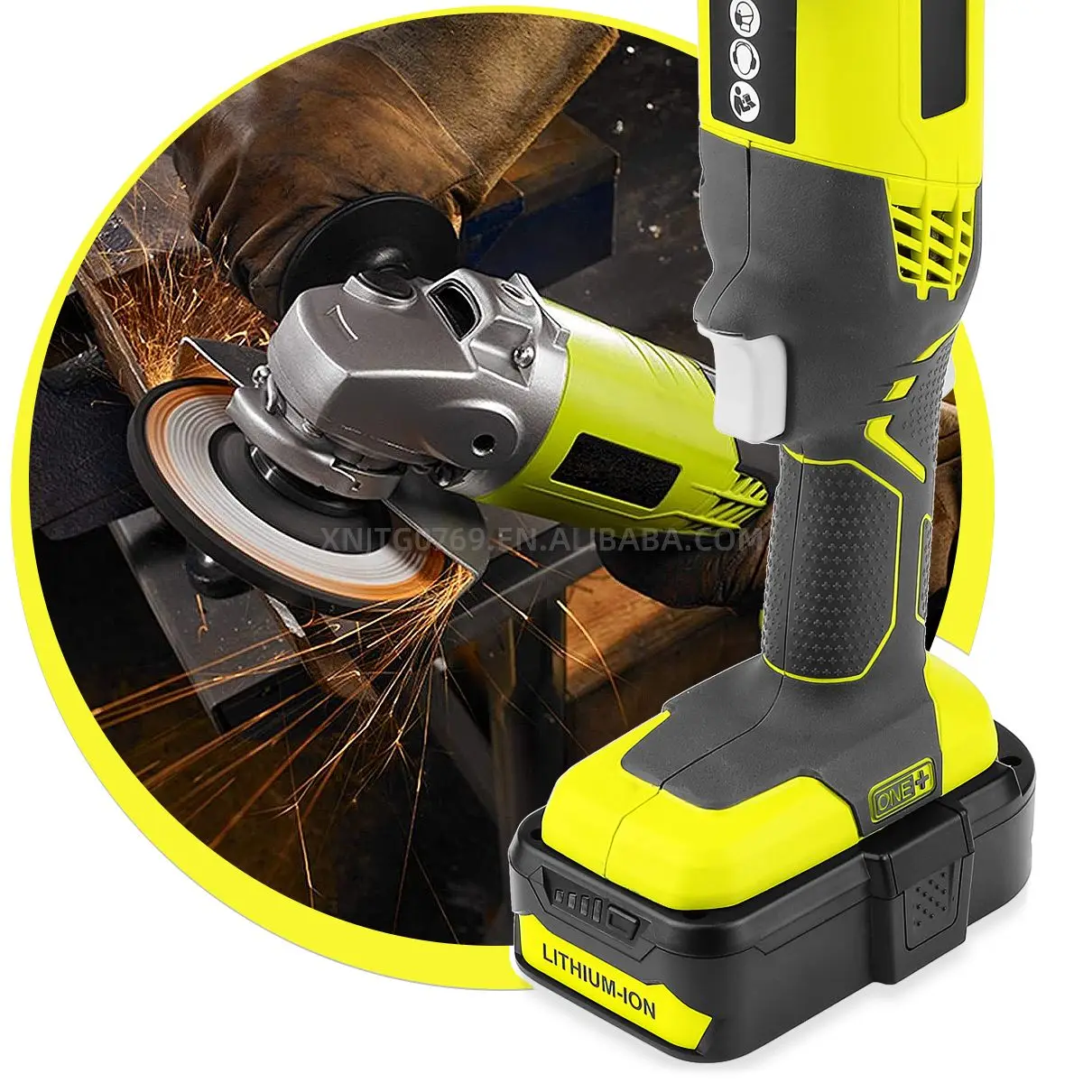 Сменный литий-ионный аккумулятор Ryobi 21700 Cell 18 в 4 Ач P102 P103