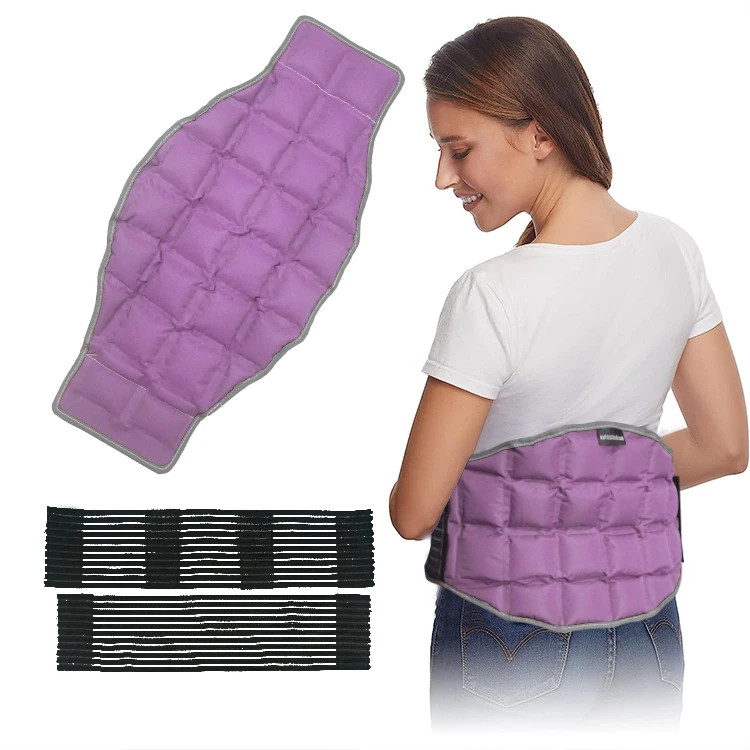 World-bio Hot And Cold Gel Ice Pack For Lower Back Waist Pain Relief Heating Pad hot bag for pain