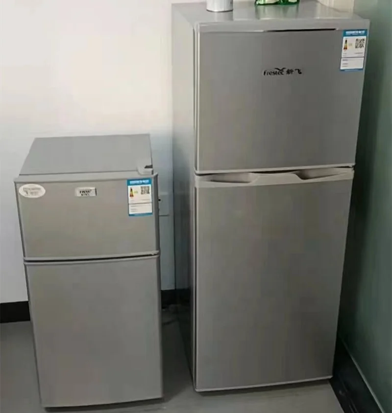 Хит продаж, энергосберегающий бесшумный охлаждаемый холодильник большой вместимости с двойной дверью