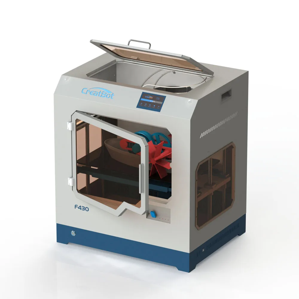 CreatBot 3D Printer F430: 3d printing filament high quality unclogged extruder conveyor belt printer buy 3d printing machine