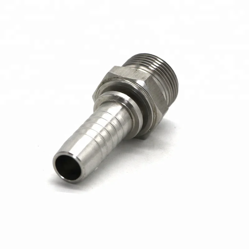 HT metric male fittings for hydraulic hoses 24cone seat L.T. with reasonable price 10411