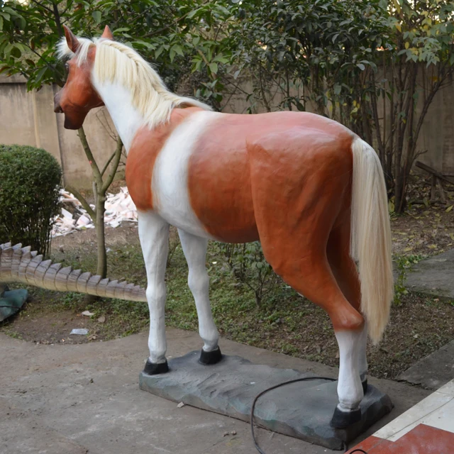Zoo Exhibit Outdoor Animatronic Horse Animal