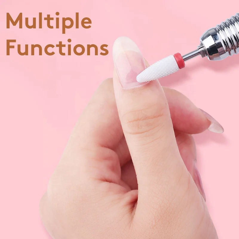 Professional 25W Nail Supplies Carbide Bit Pedicure Manicure Polisher Machine Portable Rechargeable 35000rpm Electric Nail Drill