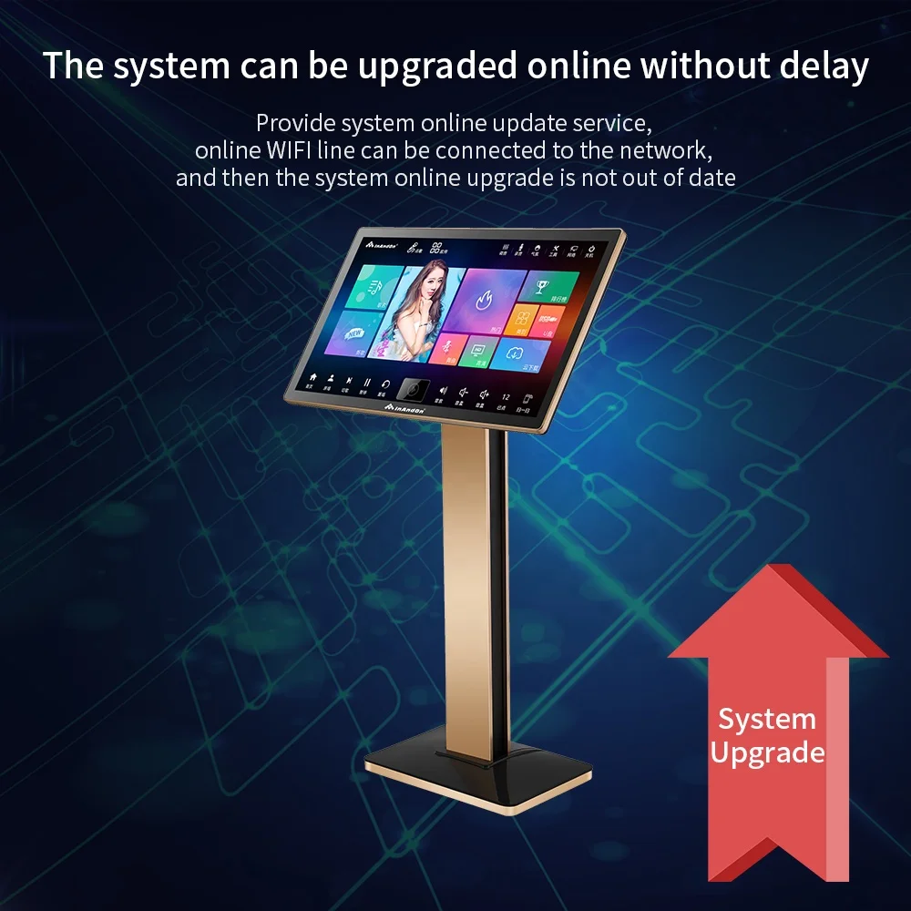 Professional KTV Karaoke Machine Wifi Touch Screen 2TB Karaoke Player InAndOn AI Function Karaoke System Singing Set