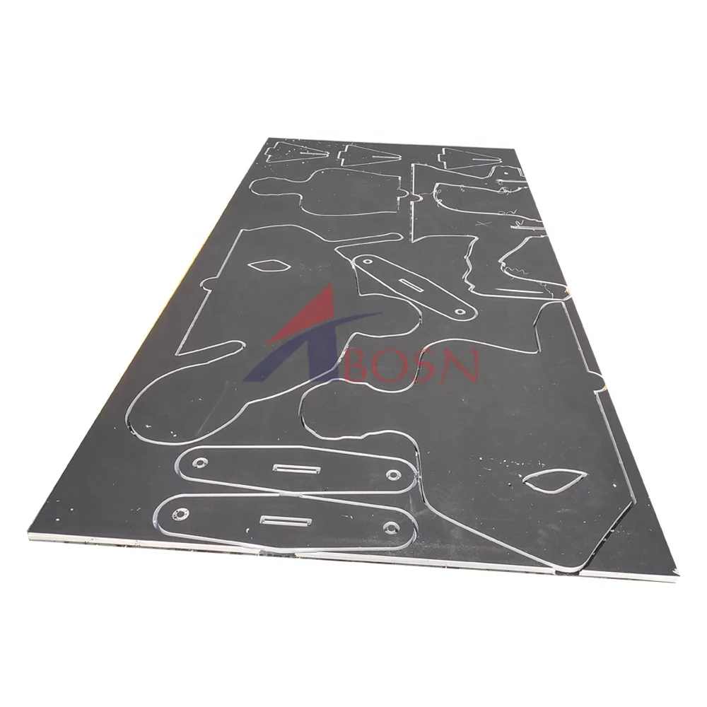 Outdoor Use Engravable 3 Layer High-density Polyethylene Sheet For Signage and Markers