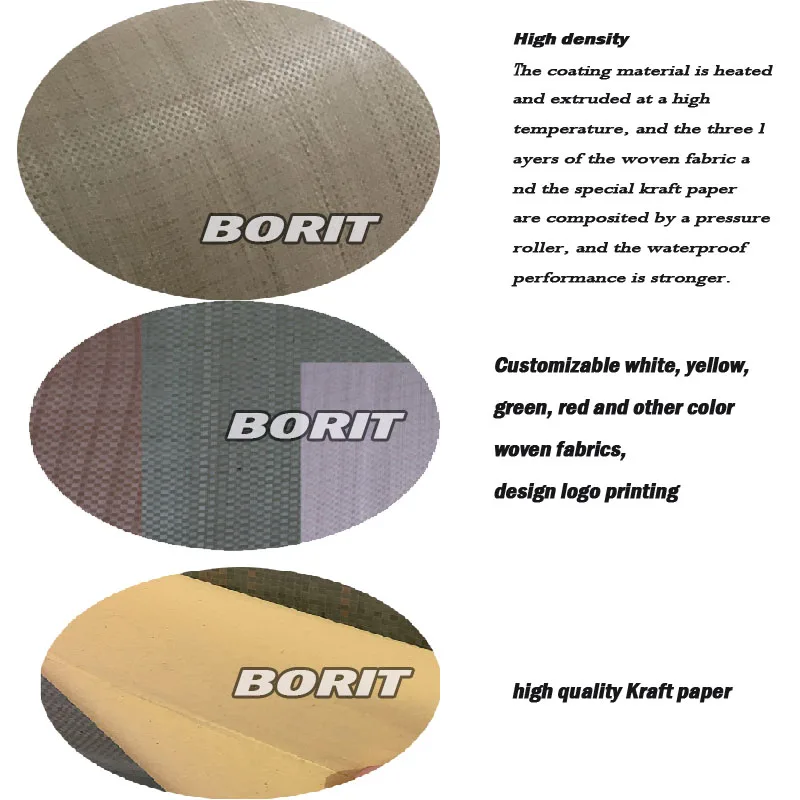 pp woven fabric kraft paper composite for steels and metals, Composite Steel Coil Seal Paper