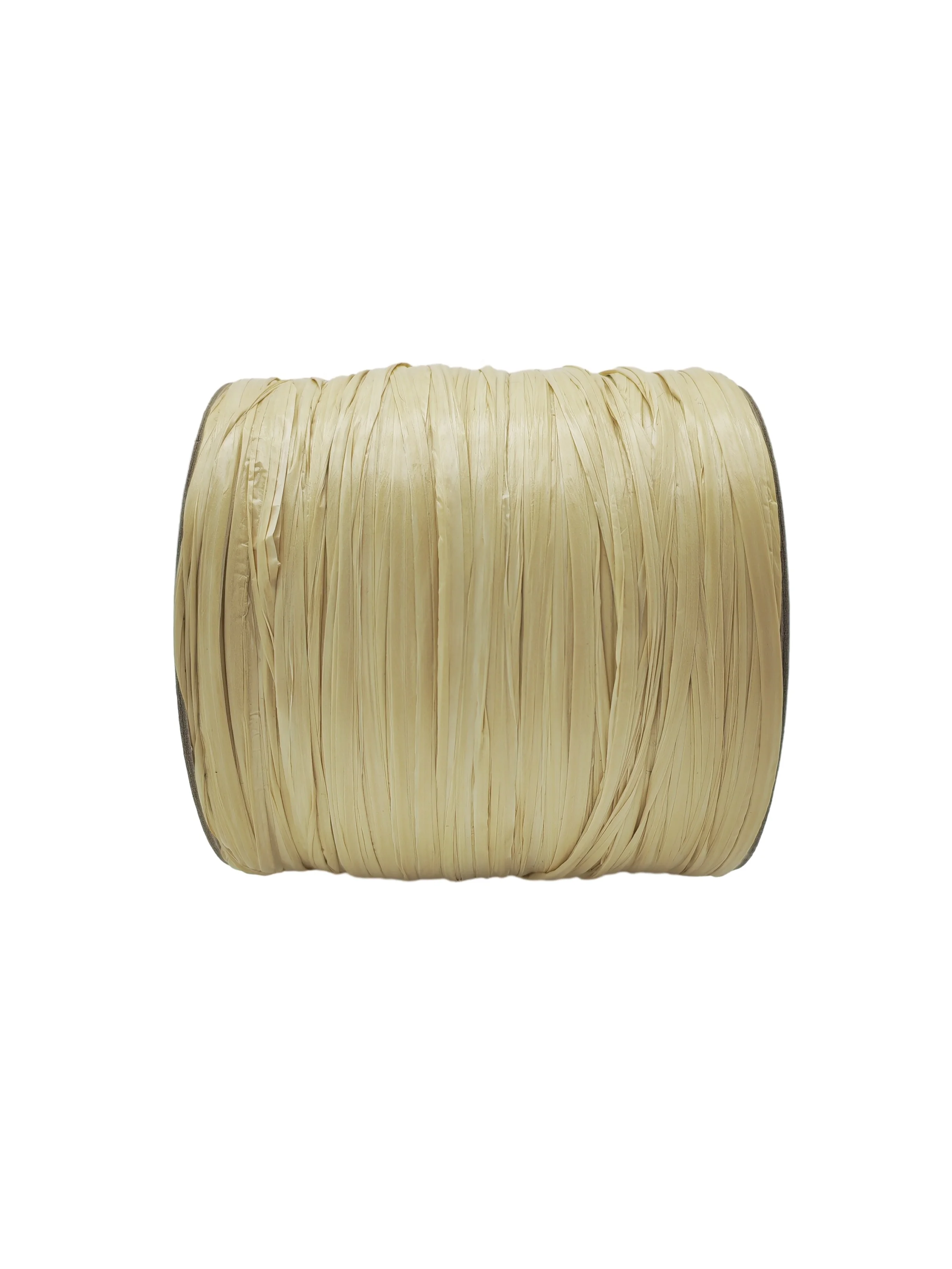 Sustainable Customized Environmental-friendly matte Color PP twist yarn raffia fiber rope 080 Grain