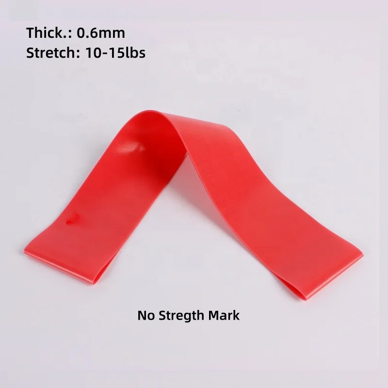 Custom Logo Elastic loop Resistance Bands for Fitness Home Gym Workout Exercise Latex nature rubber Resistance Bands
