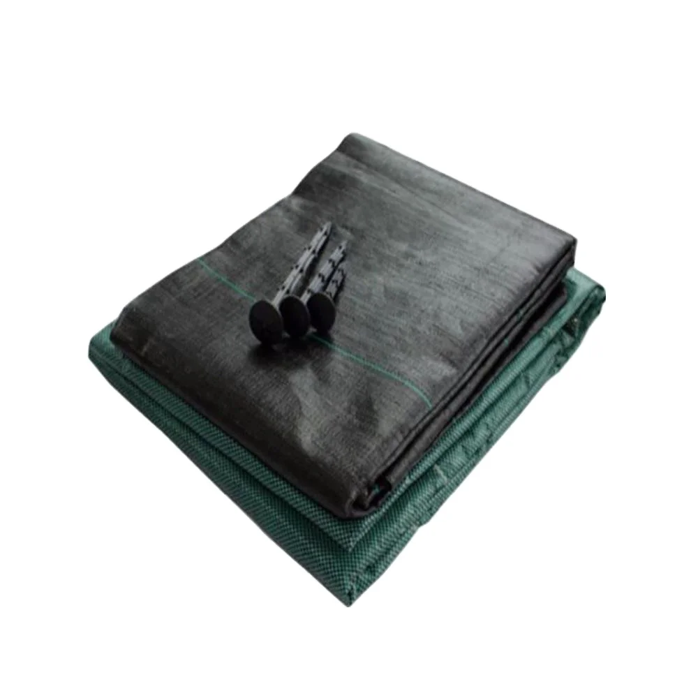 80gsm 90gsm 100gsm Weed Mat Agricultural Plastic Ground Cover Piece HDpp Shandong Hongguan
