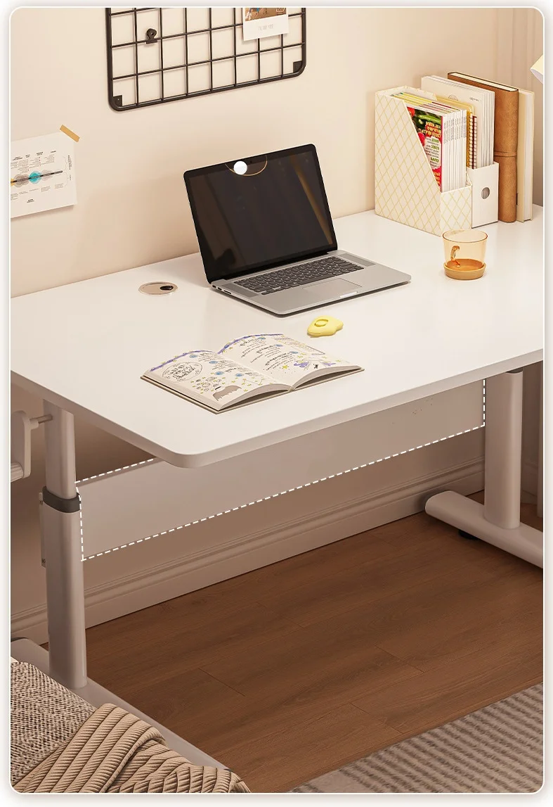 Hot Sales Modern Portable Wooden Writing Desk Adjustable Office Furniture Foldable Standing Laptop Table/Computer Desk