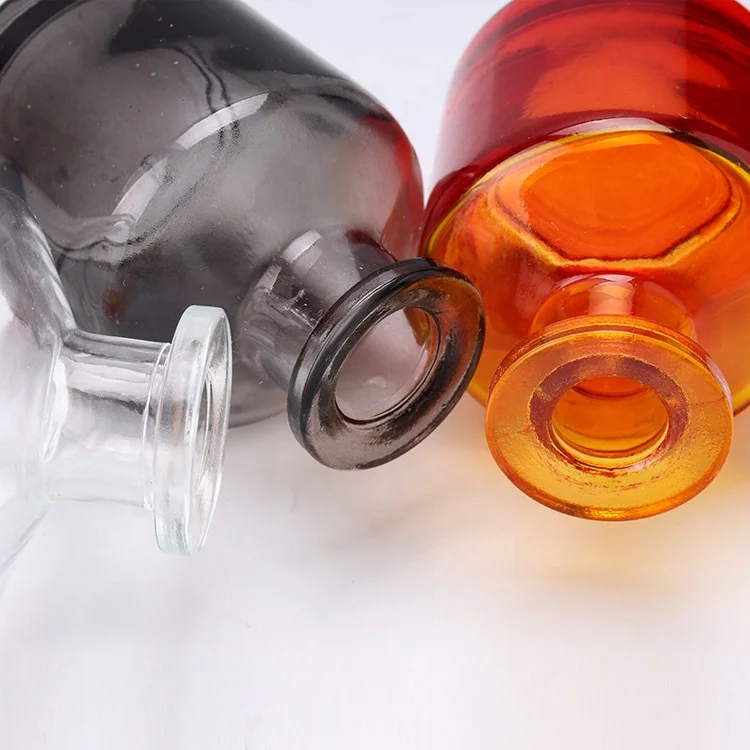 
Wholesale nordic round glass reed diffuser bottles 