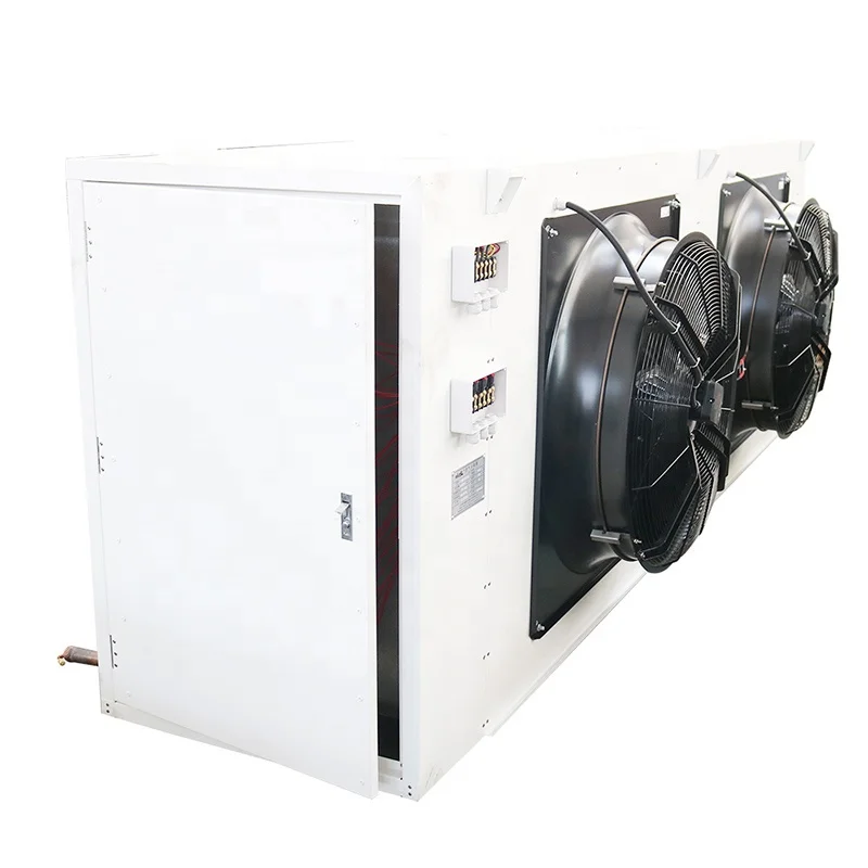Factory price air cooled copper pipe R507 heat exchange evaporator with electric defrost