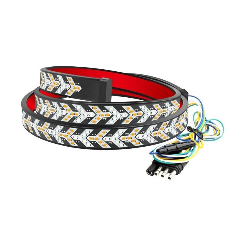 Truck Tailgate Strip Bar Turn Signal Light Parking Brake Light Waterproof Reverse Lights 48 60 Inch For Jeep SUV