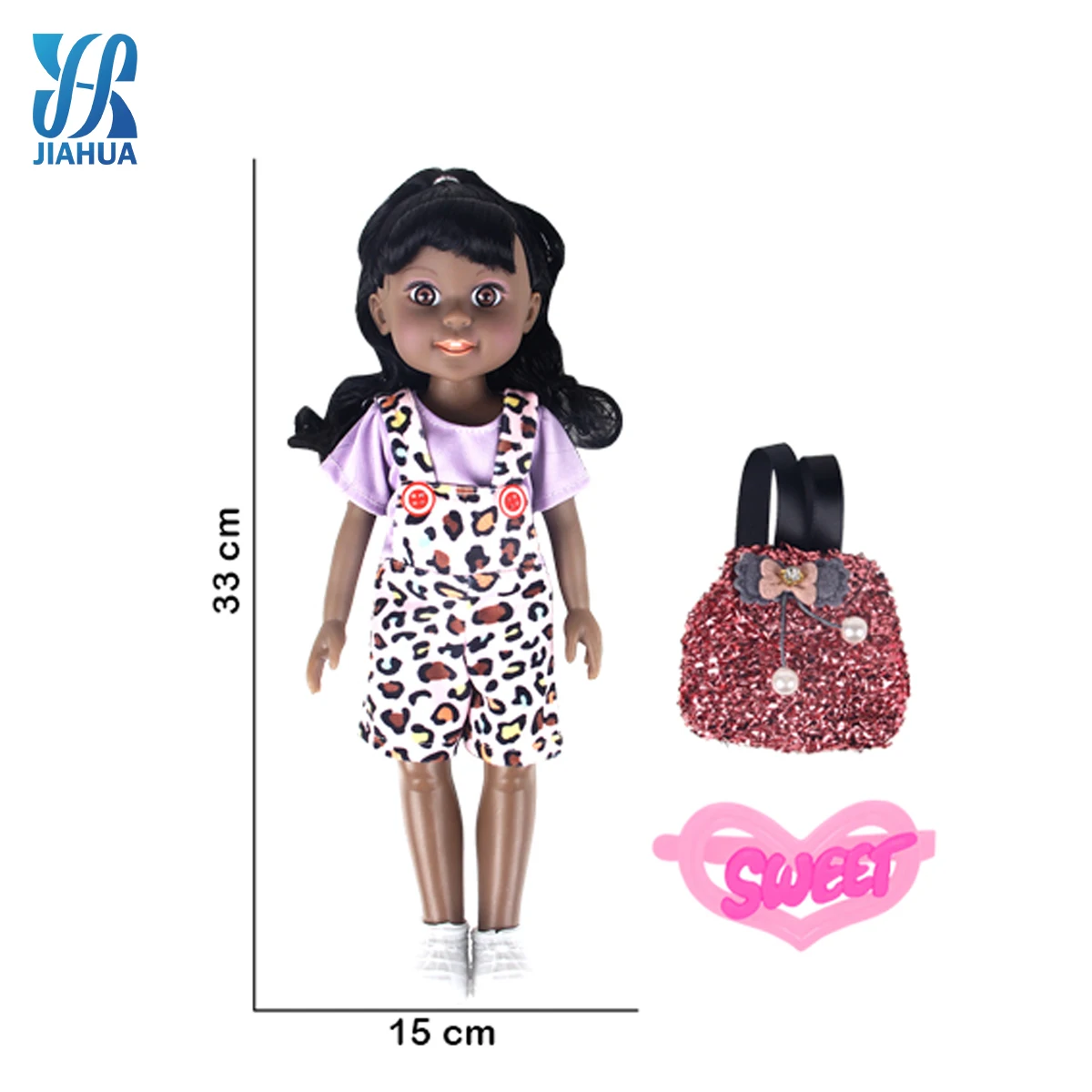 13 inch backpack bag black  With music custom love baby realistic girl doll munecas fashion dolls