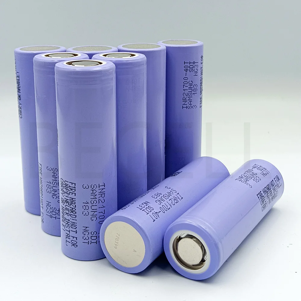 Original 21700 40T lithium Battery INR21700 40T 3.7V 4000mAh 45A Discharge Battery For SAMSUNG 40T Electronic 21700