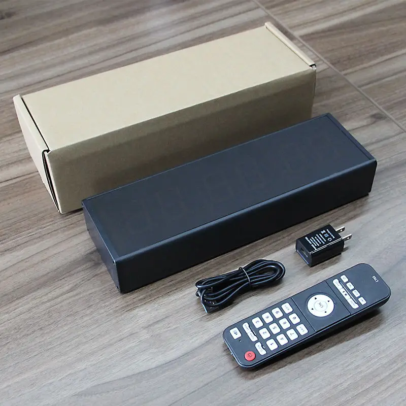 CHEETIE CP13 New Fashionable USB Charging Design Electronic Green Digital Led Display Programmable Timer Wall Clock