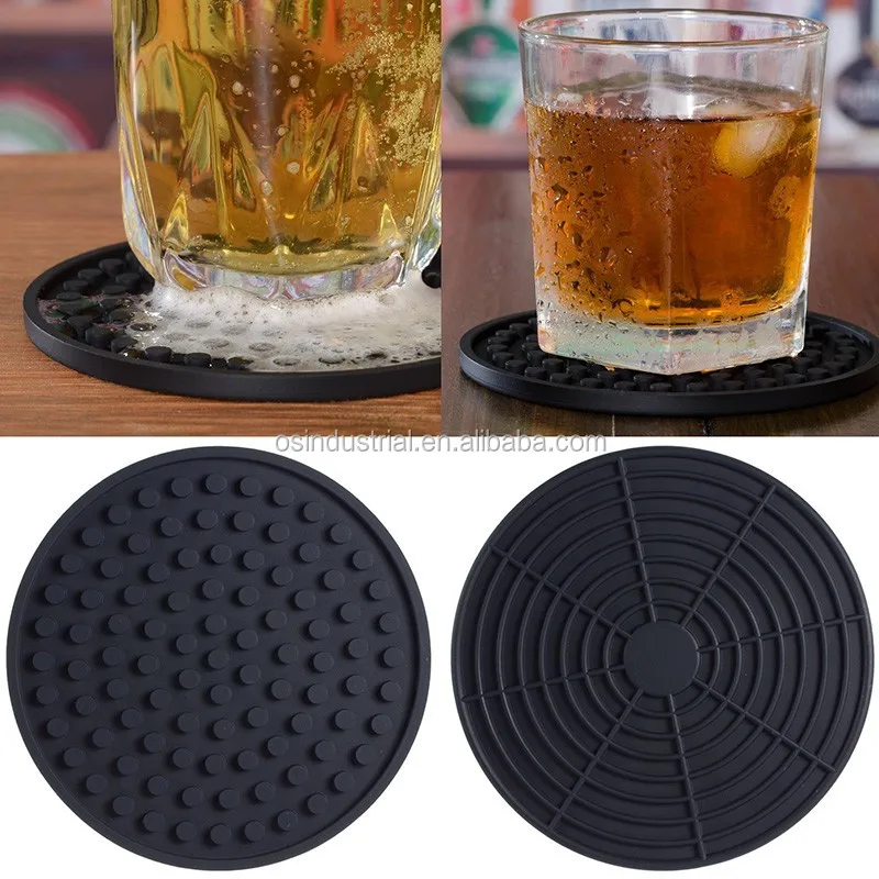 Round Reusable Standard Size Cup Coaster For Glass Cup_7