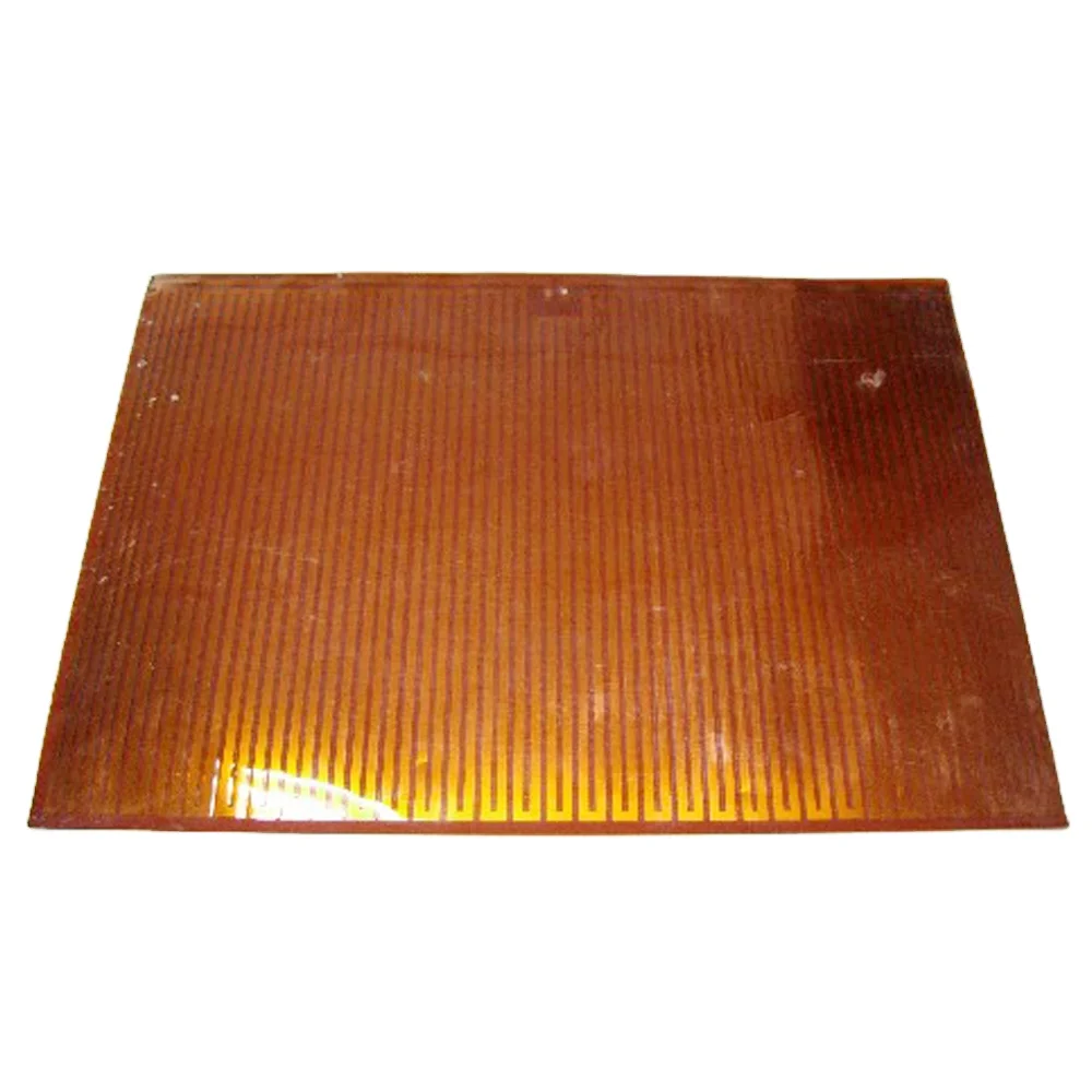 110v 220v 300mm flexible polyimide heating film for aluminum plate