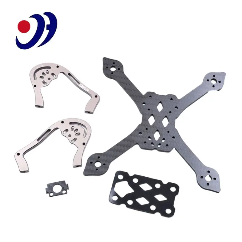 China Factory Auto Big Size Customized Carbon Fiber Exteriors Part Unibody Mapping Drone Frame