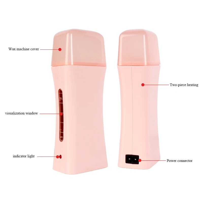 Professional Single Handheld Depilatory Wax Hair Removal Machine with EU Plug Portable Epilator Roll On Wax Heater Wax Heater